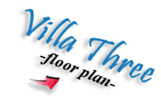 Villa Three floor plan
