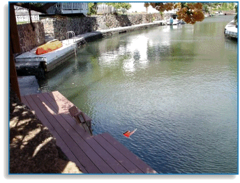 boat slip on the Hawaii Kai Marina