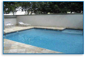 -Lovely pool w/ceramic tile decking-