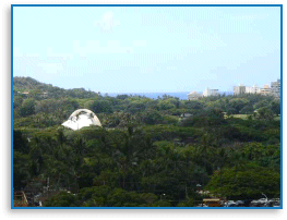 -Waikiki Shell over Kapiolani Park-