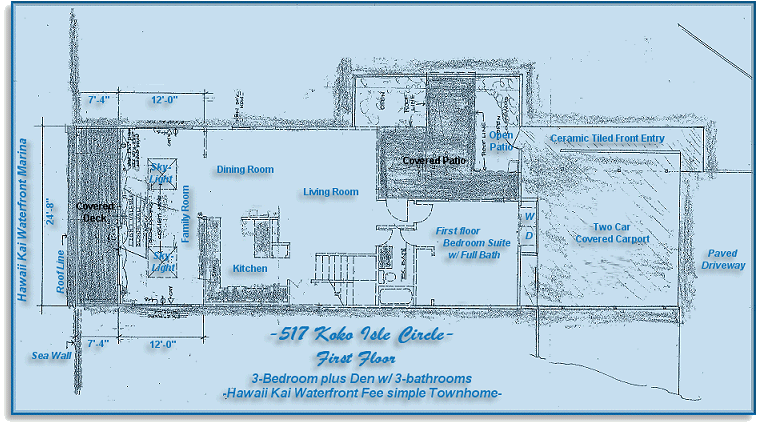 517 Koko Isle Circle floor plan-first floor