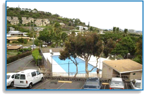 pool and recreation deck