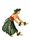 a special hula maiden