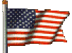 American flag-Support World Peace
